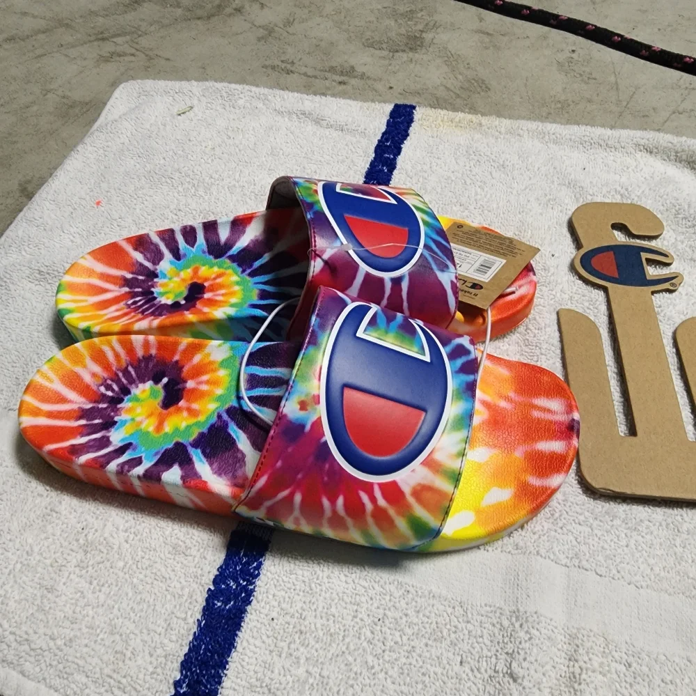 Champion Tie-Dye Slide Sandals - Picture 5 of 5